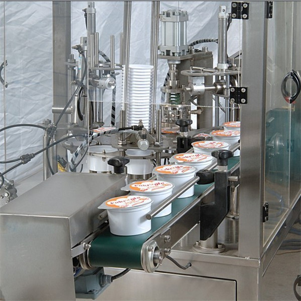 자동 아이스크림 컵 충전물 기계