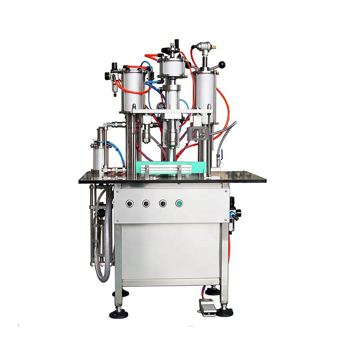 저렴한 자동 스프레이 캔 충전물 기계