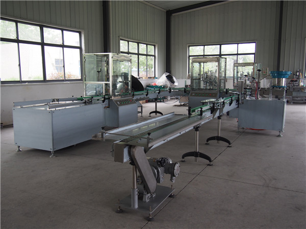 자동 샴푸 충전 및 캡핑 라인