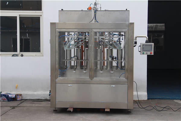 자동 잼 병 충전물 기계