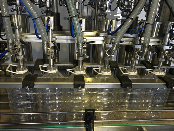 경쟁력있는 공장 가격 5L 자동 식물성 기름 충전 기계