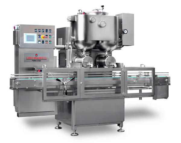 더블 헤드 반자동 과일 잼 충전 기계 