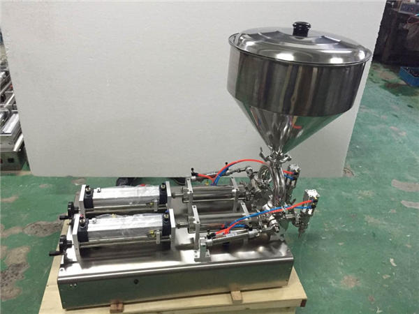 널리 이용되는 두 배 머리 딸기 잼 충전물 기계 