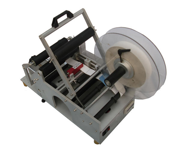 공장 병 반자동 라벨링 기계