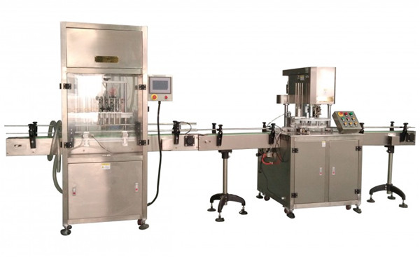 자동 액체 충전물 기계