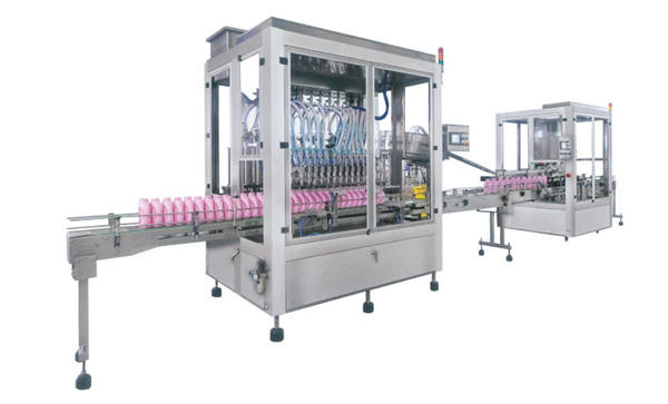 스테인레스 스틸 자동 세제 충전 기계