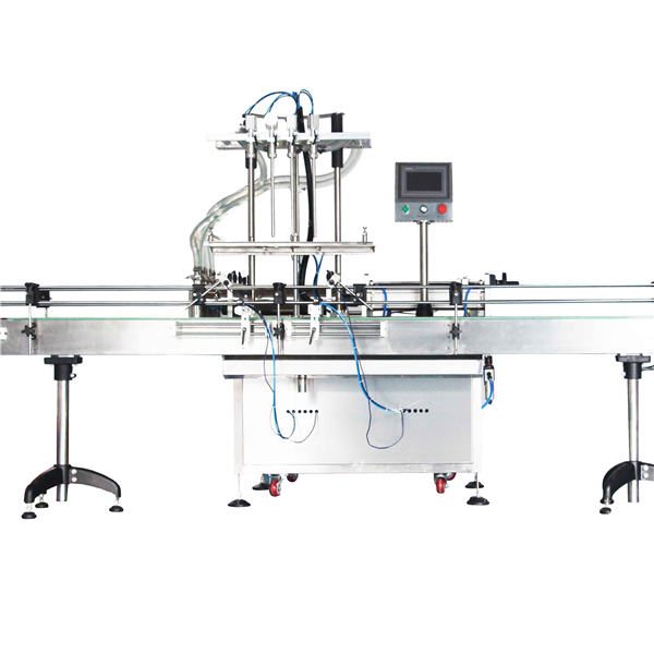 자동 8, 10, 12 헤드 로션 피스톤 충진 기 / 필러